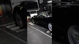 ONZE FERRARI OP DE DYNO vlog ferrari shorts [upl. by Ignatius]