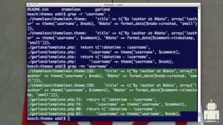 Command Line Basics 8 Using the grep command [upl. by Roi]