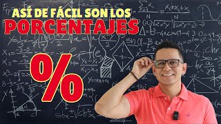 Porcentajes Cómo calcularlos sin trucos y de forma fácil y rápida [upl. by Anehsat10]