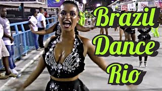 🔥🔥 Brazil Dance Rio  SAMBA DANCING Rio Sambadrome [upl. by Meggs]