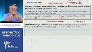 Nefrología  9 HEMATURIA GLOMERULAR [upl. by Rim]