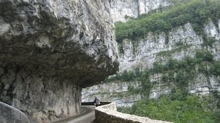 Die quotGorges de la Bournequot im Regionalpark Vercors  Frankreich [upl. by Mcquade]