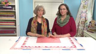 Layering and Basting a Quilt [upl. by Anaira]