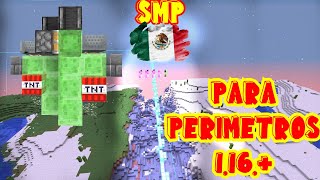 COMO hacer un PERIMETRO en minecraft 1162  SMP MÉXICO [upl. by Etz223]