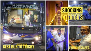 SRI RENGANATHAN TRAVELSSRMSCHENNAI TO TRICHY21 AC SLEEPERBHARATBENZTAMIL BUS REVIEW [upl. by Latoyia]