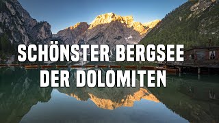 Pragser Wildsee Alle Infos zum schönsten Bergsee der Dolomiten [upl. by Canon]