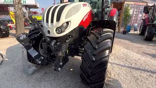 Steyr 4120 Expert Tractor 2023 First Look [upl. by Aimac]