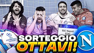 😱 NOOOO REACTION SORTEGGI OTTAVI CHAMPIONS LEAGUE [upl. by Jump109]