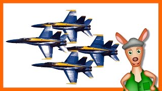 JET PLANE   Airplanes For Kids  Things That Go TV [upl. by Mackenie875]