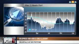 Edelmetalle Gold steigt in zwei Jahren auf 4000 [upl. by Onin483]