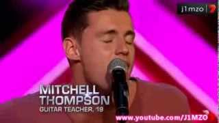 Mitchell Thompson  The X Factor Australia 2013  Bootcamp [upl. by Enneiluj399]