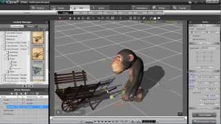 iClone 5 Tutorial  Human IK amp Path Constraint in MotionPlus [upl. by Ettevroc]