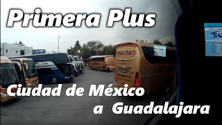 Primera Plus viaje en autobús Ciudad de México Central de Autobuses del Norte a Guadalajara  2018 [upl. by Jason514]