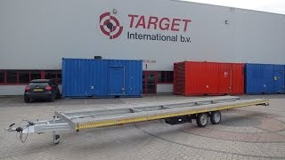 775282 FITZEL DUO 3520 CAR TRAILER FOR 2 CARS 3500KG 2AXLE 112003 LOADABLE 2640KG [upl. by Artemas]