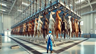 Inside the Horse Farm Processing Traditions and the Controversies of Horse Meat [upl. by Dorothee]