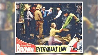 Everymans Law 1936 Western Johnny Mack Brown [upl. by Nikal]