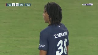 Ethan Mbappé Debut for PSG [upl. by Eidoj]