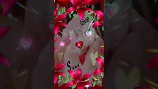 S Naam Ka WhatsApp status with Bollywood song short video YouTube🌹🌷⚘🍂 love [upl. by Elyrehc]