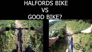 Carrera Vengeance LTD VS An Actual Good Bike Out On The Trails Vitus Blitz 2 [upl. by Abita]