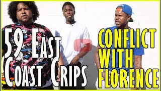 59 East Coast Crips continue nearly 20 year conflict with Florence pt1of2 [upl. by Emyaj]