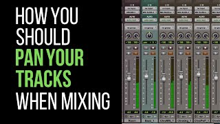 How You Should Pan Your Tracks When Mixing  RecordingRevolutioncom [upl. by Mayram]