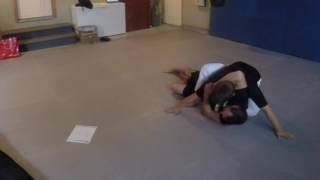 Gracie Combatives Test Side Mount Techniques Tony [upl. by Jenks250]