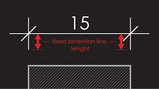 Seting Up the Dimension Style DIMSTY in AutoCAD Tutorial [upl. by Atirac]