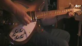 Rickenbacker 37012 with Jangle Box compressor [upl. by Gail270]