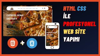 Html Css ile Çok Sayfalı Profesyonel Web Site Yapımı Full Responsive [upl. by Loni]