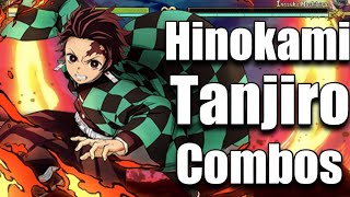 Hinokami Tanjiro Combos With 100 TOD Damage  Demon Slayer The Hinokami Chronicles [upl. by Mutua]