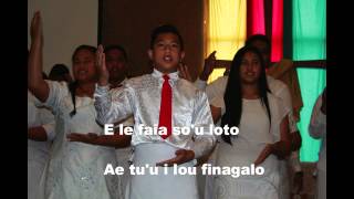 Savalivali with lyrics  The Melbourne Samoan Choir [upl. by Aniri]