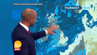 HD Good Morning Britain Bristolian weather forecast [upl. by Towill397]