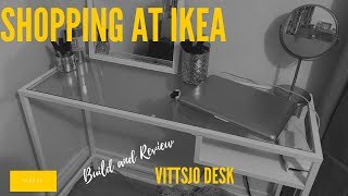 LETS BUILD AND REVIEW IT IKEA VITTSJO DESK [upl. by Rankin]