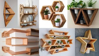 120 DIY Wooden Wall shelves ideas  Floting Shelves  Organizer  Storage Ideas [upl. by Lovering792]