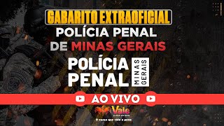 PPMG  GABARITO EXTRAOFICIAL  POLÍCIA PENAL DE MINAS GERAIS [upl. by Yerrot705]