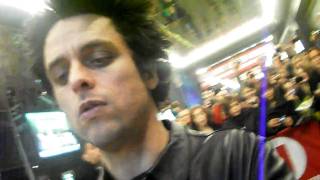 Asking Billie Joe Armstrong about the Foxboro Hot Tubs 41311 [upl. by Adnale384]