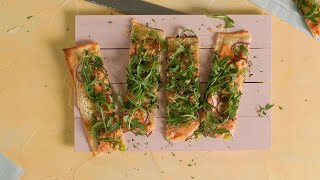 Flamkuchen met zalm  Gangmakers  Coop [upl. by Nivart437]