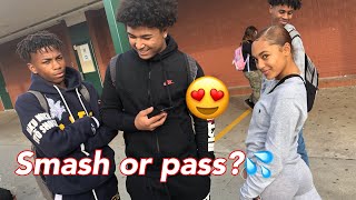 SMASH OR PASS  SCHOOL EDITION🤪 [upl. by Menashem]