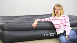 Intex Pillow Rest Raised Air Mattress  Midrise air bed [upl. by Atilam]