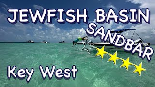 Key west Jewfish Basin Sandbar boat ride [upl. by Mychael104]