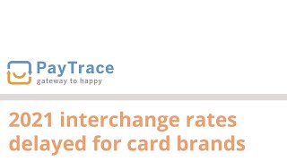 Visa MasterCard share interchange rate news for 2021 [upl. by Groome]