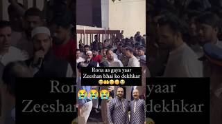 Allah Zeeshan bhai ko sabr de😭🥲🤲babasiddique shortvideo shorts babasiddiqui [upl. by Bathesda583]