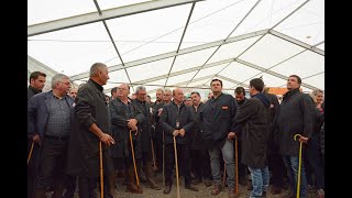 2023 Festival des Bœufs gras de Pâques à Laguiole [upl. by Laemsi]