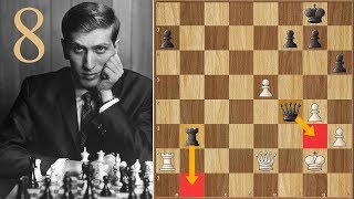 Strike While The Iron is Hot  Petrosian vs Fischer  1971  Game 8 [upl. by Uhej]