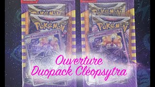 Ouverture Duopack cléopsytra TCG pokémon [upl. by Garlan]