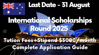 Study in Australia with Full Scholarship uwa scholarship australia [upl. by Bruning550]