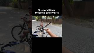 3 second timer modified cycle vs r15 shortsyoutube viralshort trending [upl. by Audrie912]