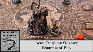 Aeon Trespass Odyssey  Example of play [upl. by Snah]