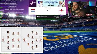 PAYS BAS  ANGLETERRE  DEMI FINALE EURO 2024 [upl. by Yldarb]