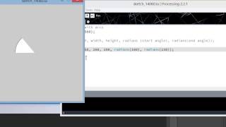 Radians and Arcs in Processing [upl. by Chiquia]